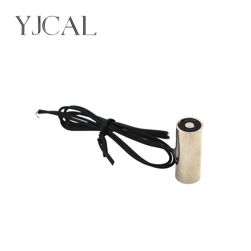DC 12V 10N 2.2LB//1Kg Suction Holding sucker round electric Magnet lifting cylinder Solenoid Electromagnet 13 x 30mm