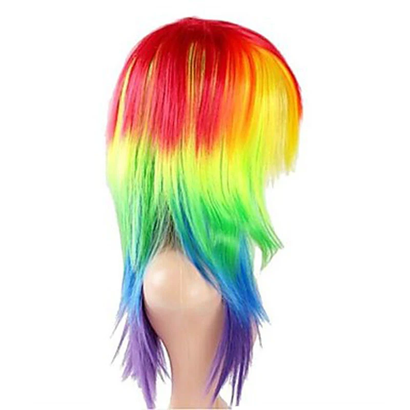 Hairjoy Synthetic Hair Women S Cosplay My Little Pony Rainbow Dash