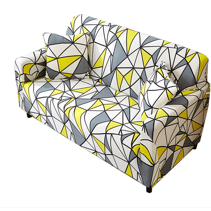 Зеленый Модные эластичные чехлы для диванов 1 2 3 4 местный протектор Loveseat чехлы для диванов с пружинным чехлом - Цвет: Зеленый