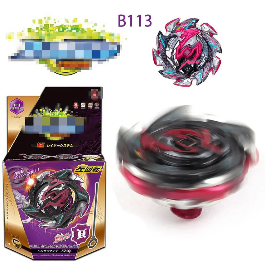 Бренд Beyblade Burst B135 B134 B142 B97 Fafnir с средство для запуска Beyblade игрушка-Лидер продаж, спинер для детей подарок на день рождения - Цвет: B113 With box