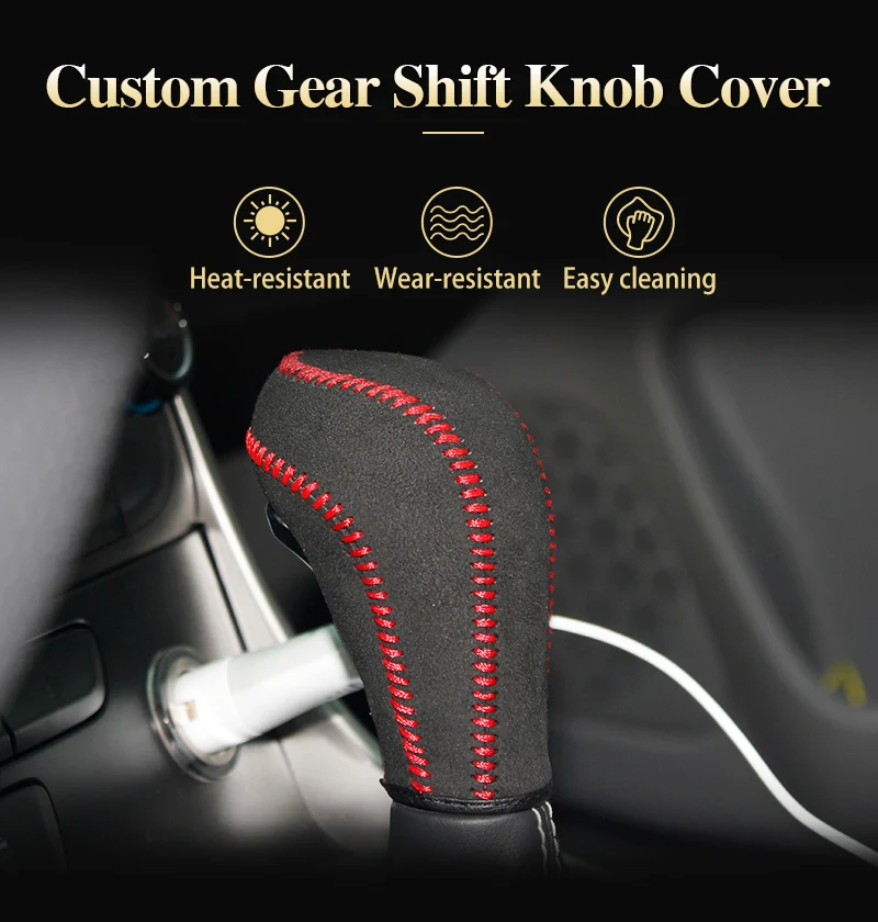 gear shit konb cover for Chevrolet Malibu AT gear stick case ppc_01