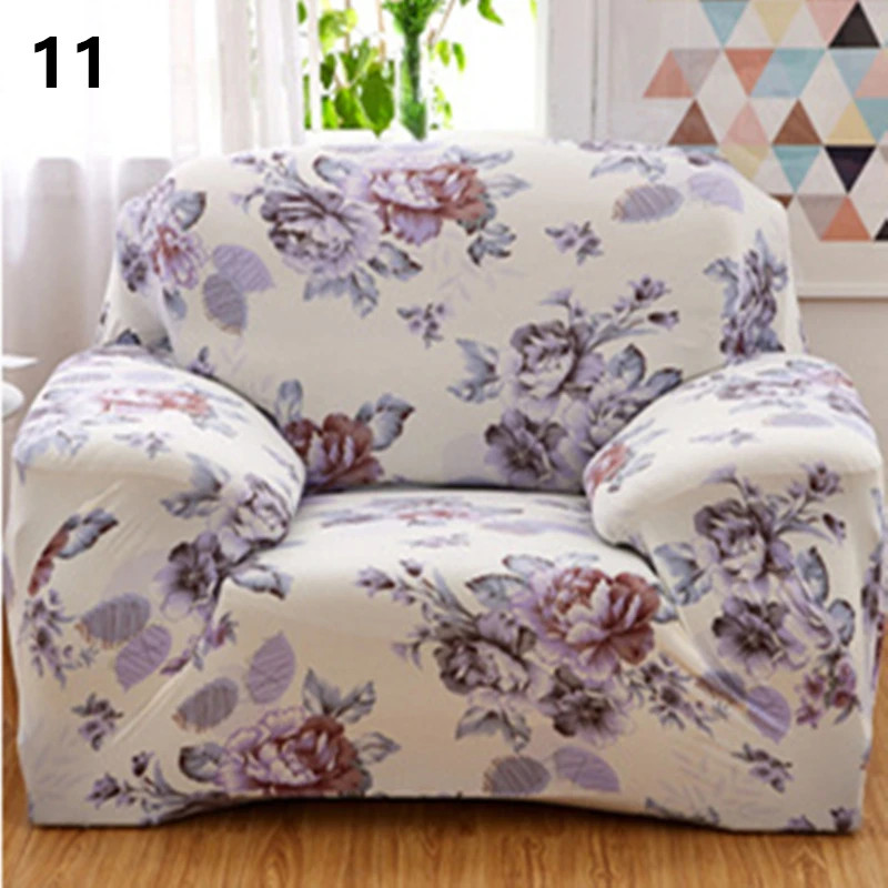 Супер эластичный Трикотажный Хлопковый чехол для дивана чехол все включено чехол для дивана разной формы дивана высокого качества сплошной цвет - Цвет: 11