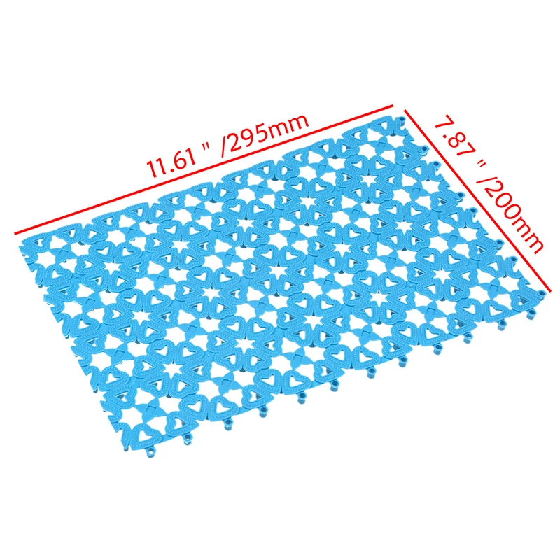 MTL ПЭТ коврики пластиковые сплайсированные коврики отверстия водный пол клетка кролик клетка пол ванная комната Противоскользящий коврик