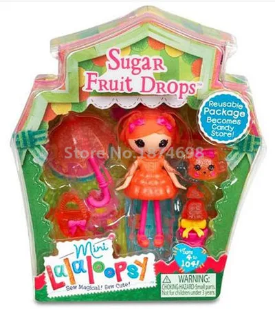 Новые игрушки Мини Lalaloopsy Кукла Коллекция модная фигурка игрушки куклы для детей девочки рождественские подарки - Цвет: Зеленый