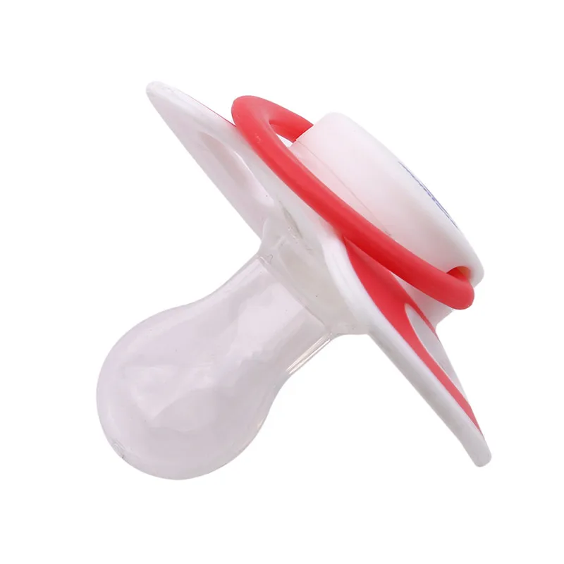 

2PCS Infant Silicone Baby Pacifier Nipple Baby Pacifiers Dummy Newborn Soother Toddler Holder Pacifiers Care