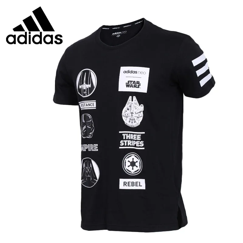 Оригинальный Новое поступление 2018 Adidas NEO Label SW TEE 4 Для мужчин футболки с коротким