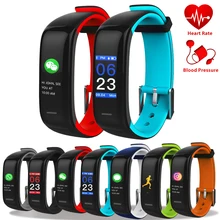 Smart Браслет P1 плюс Фитнес браслет Цвет Экран монитор сердечного ритма спортивные здоровья Фитнес трекер Сообщение Напомнить Smart Band