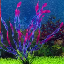 Шелковые искусственные аквариумные рыбки, растения, создание аквариума, украшение для декора, пейзаж