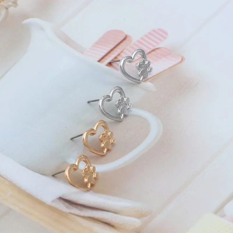 Minimalist-Hollow-Heart-Stud-Earrings-For-Women-Gold-Silver-Pet-Dog-Paw-Footprint-Earings-Cute-Animal (1)