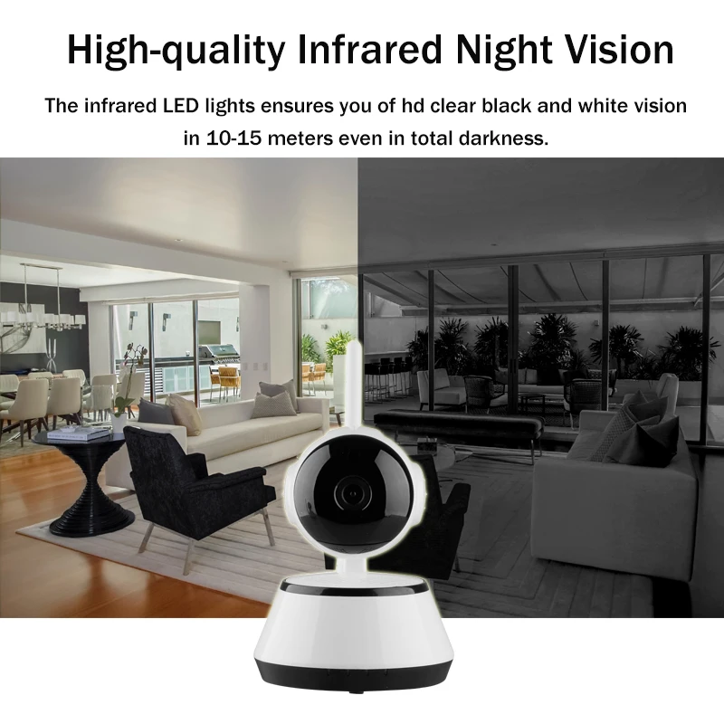 New Mini wi-fi IP Camera WiFi Video Surveillance Wireless Camera ip Home Security CCTV Camera Baby Monitor Onvif 2.0 Camara ip