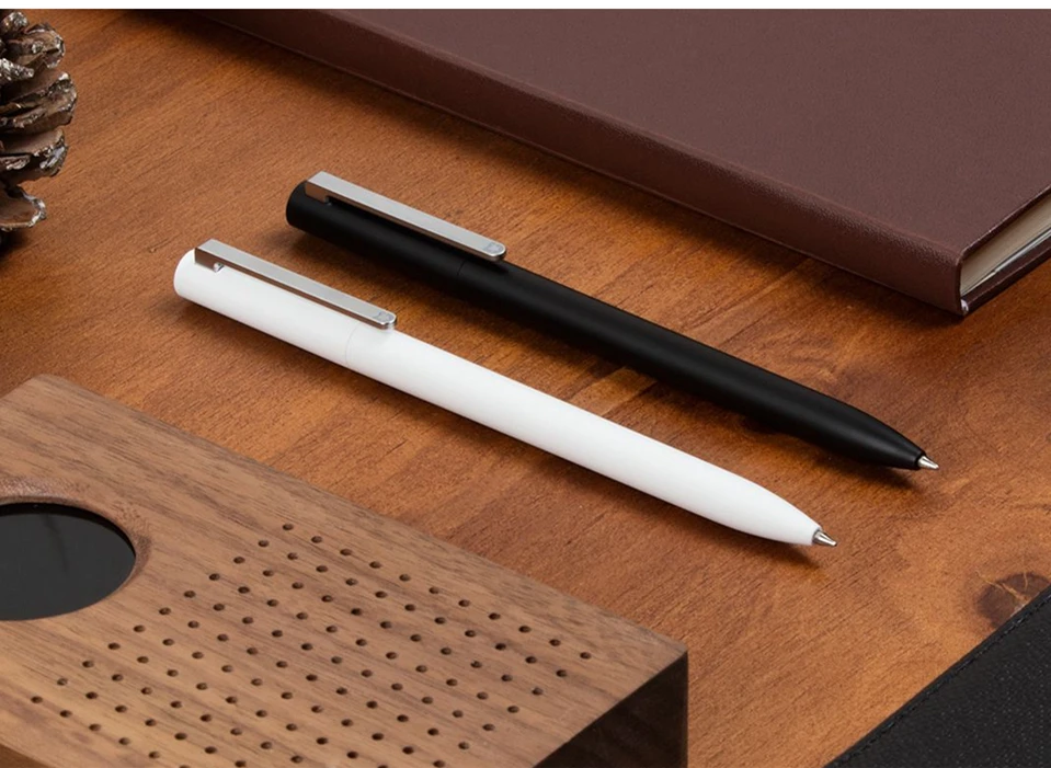 Ручка Xiao mi jia, 0,5 мм, швейцарский стержень, 143 мм, роликовый шариковый ролик, mi Xiao mi Sign, шариковая ручка, 3 шт, черный стержень