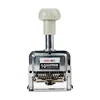Deli 7506 Heavy duty automatic numbering machine, 6-15 bits/ wheel date Page business stamp for Financial office Bank ► Photo 1/6