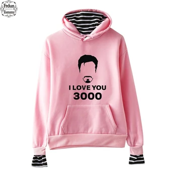 

New I Love You 3000 Two Pieces Hoodie Sweatshirt K-pop Hip Hop Hoodie 2019 Fashion New Hoodie Sweatshirt Women 2XL