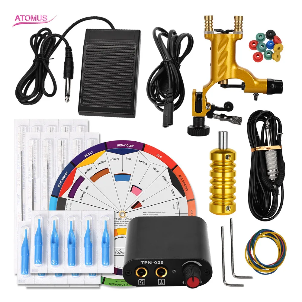 

Tattoo Machine Tatoo Machine Tattoo Pro Permanent Gun Set Rotary Pen Kits Professional Tatuagens Tip Kit De Tatouage Machines