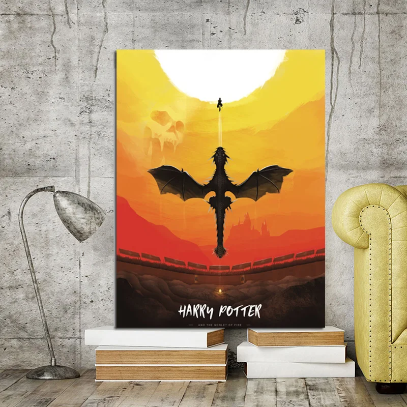 

Harry Potter Movie Poster Canvas Painting Prints Bedroom Home Decoration Modern Wall Art Oil Painting Posters Artwork Framework