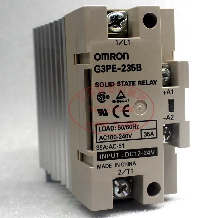 

Free shipping Original authentic Omron (Shanghai) OMRON solid state relay G3PE-235B 35A