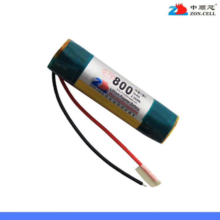 

In 13450 800mAh with protection board of 3.7V cylindrical lithium polymer battery, micro electronic cigarette equipment Recharge