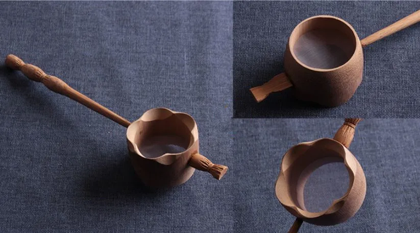 1 шт. креативный Деревянный Чайный фильтр многоразовый тонкий сетчатый фильтр для чая крышка фильтры для чая и кофе