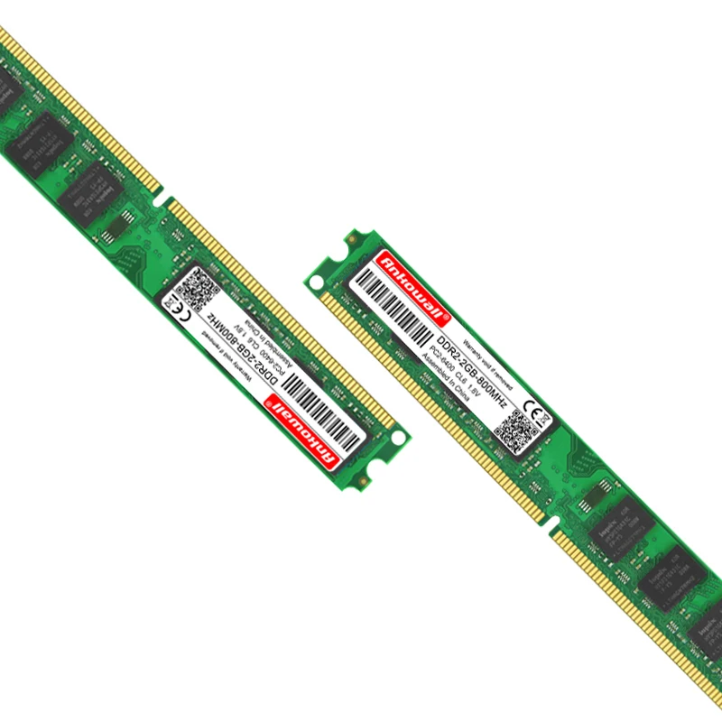 DDR2 4 Гб(2 шт x2гб) ОЗУ 800 МГц PC2-6400 240Pin 1,8 в CL6 2 Гб памяти DIMM для настольных ПК гарантия три года