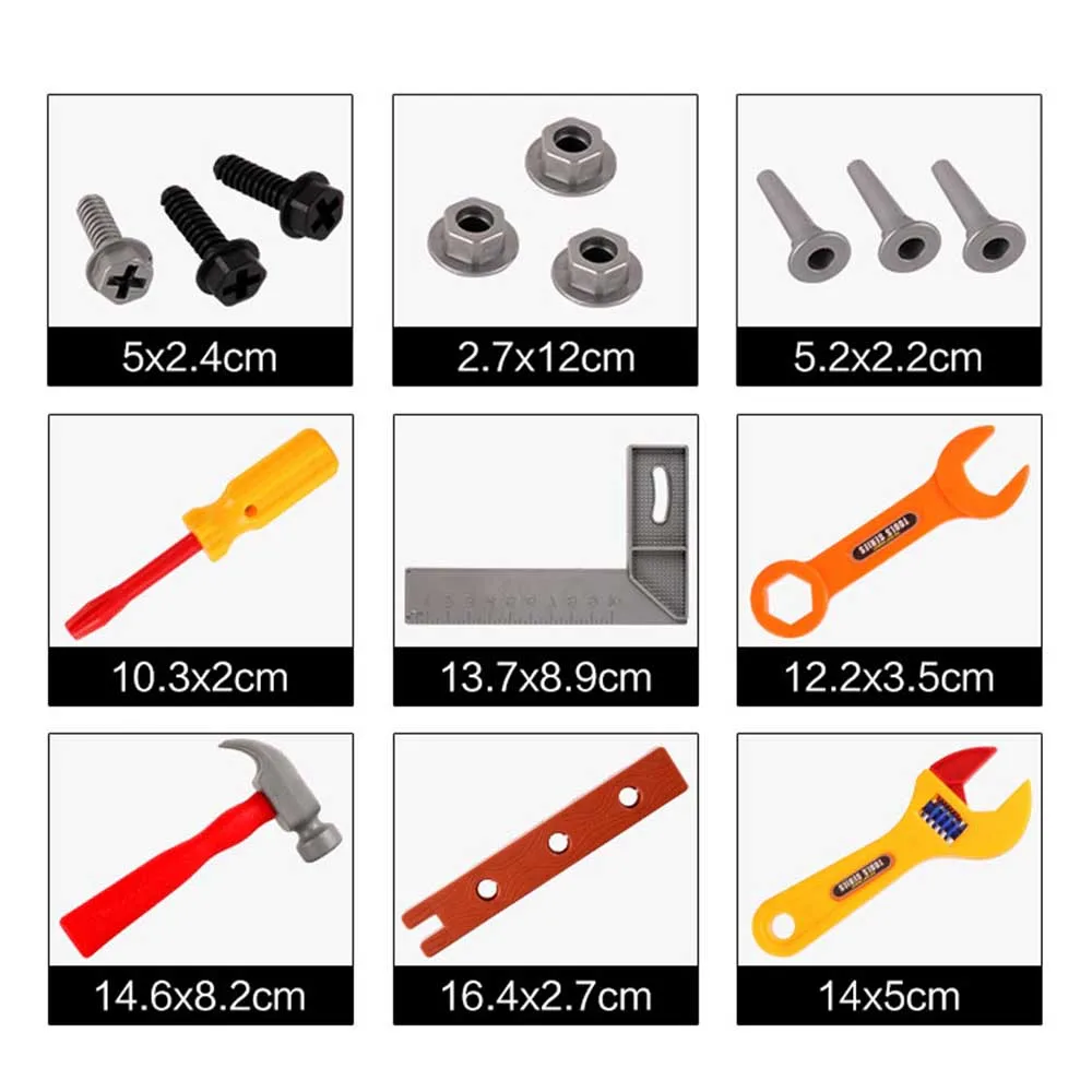 1 Набор ролевых игр, Обучающие Детские инструменты, инструменты для ремонта, ролевые игры, игрушки для детей, раннее обучение, инженерные инструменты, игрушки