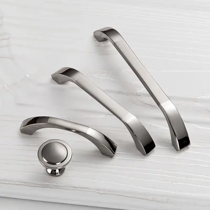96mm Silver Drawer Kitchen Cabinet Handle Stain Nickel Dresser Cupboard Door Pull 128mm Modern Simple Chrome Furniture Handle Furniture Handle Cabinet Handleskitchen Cabinet Handles Aliexpress