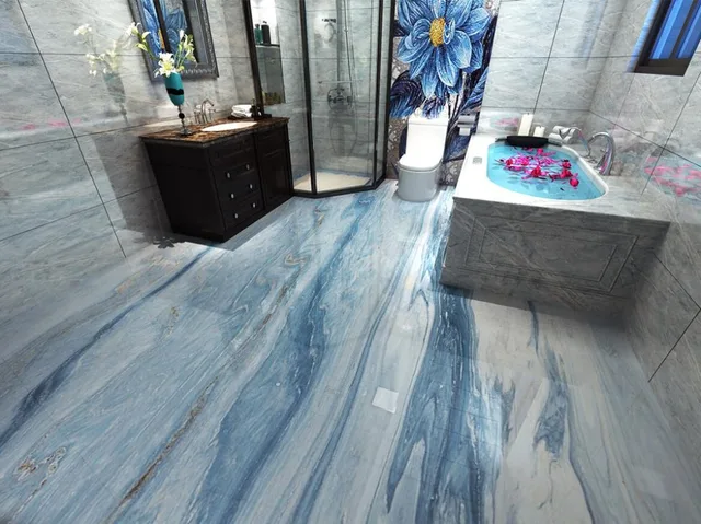 Flooring Wall Papers Home Decor Marble Floor Tile Photos Mural Flooring Wall Papers Home Decor Marble Floor Tile Photos Mural Wallpaper Pvc Vinyl Waterproof