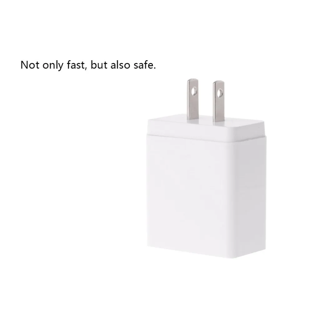 18 واط QC3.0 شاحن USB مزدوج سريع تهمة 5 فولت 2.1A الذكية هاتف تابلت شاحن رئيس