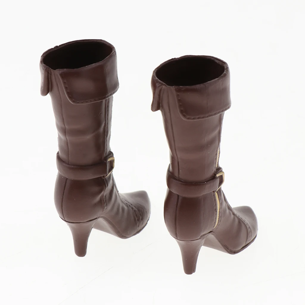 1:6 Scale Fashion High Heel Shoes Boots Model for    Kumik 12