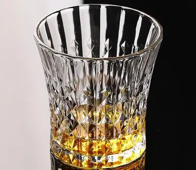 Квадратная Хрустальная стеклянная чашка для виски для домашнего бара, пивная вода и вечерние свадебные стеклянные чашки для отеля, подарок, посуда для напитков - Цвет: 15