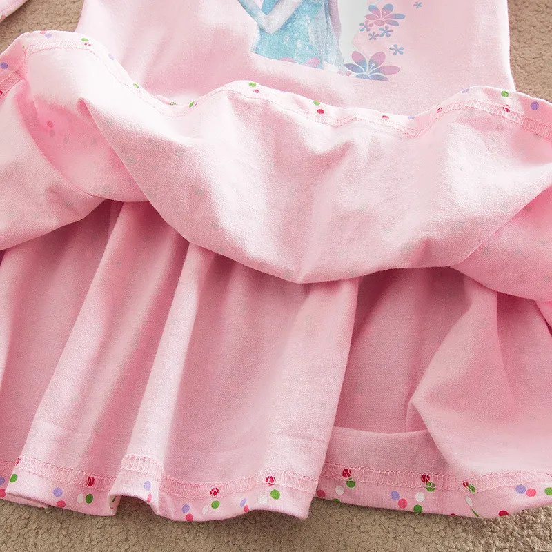 Girls Dress Elsa Vestidos Clothes Vestido Disfraz Infantil Costume For Kids Roupas Infantis Menina Autumn Girl Dresses 2017 Hot12