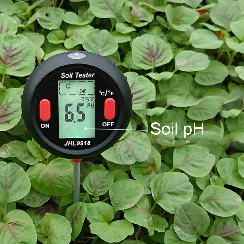Светодиодный анализатор почвы для растений электронный анализатор почвы ph-метр для почвы Измеритель температуры и влажности детектор для сада