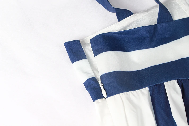 TWOTWINSTYLE Striped Spaghetti Strap Long Womens Dresses Casual Off Shoulder Back Less Bow Lace Up Female Clothes 2020 Fashion