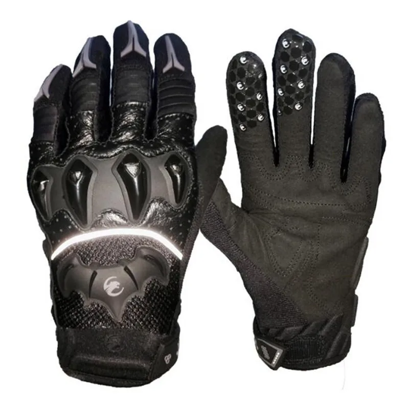 

ICESNAKE Motorcycle Gloves Motocross Off-Road Full Finger Gloves Moto Street Bike Racing Luvas Protective Motorbike Riding Guant