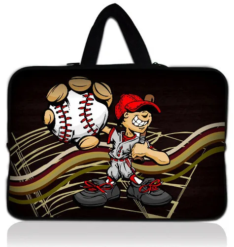 

Free Shipping With Tracking Number Baseball 17" 17.3" Inch Laptop Notebook Carry Case Bag Pouch Sleeve Cover