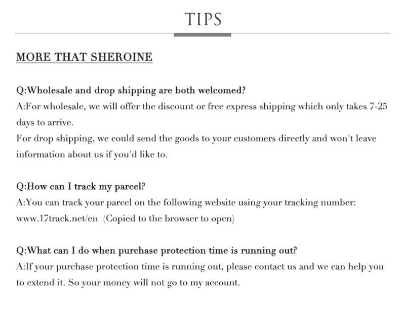 tips