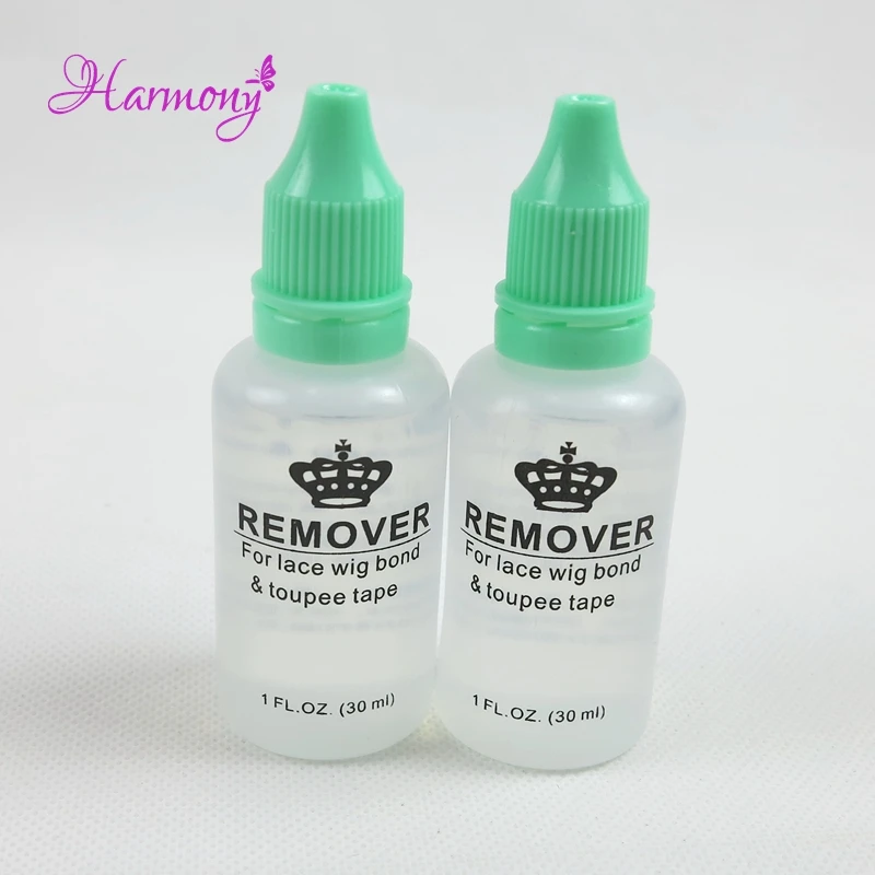 2 bottle 15ml lace hair wig glue+ 2 bottle tape remover for Lace Wig or hair Glue adhesive with super adhesive glue for lace wig
