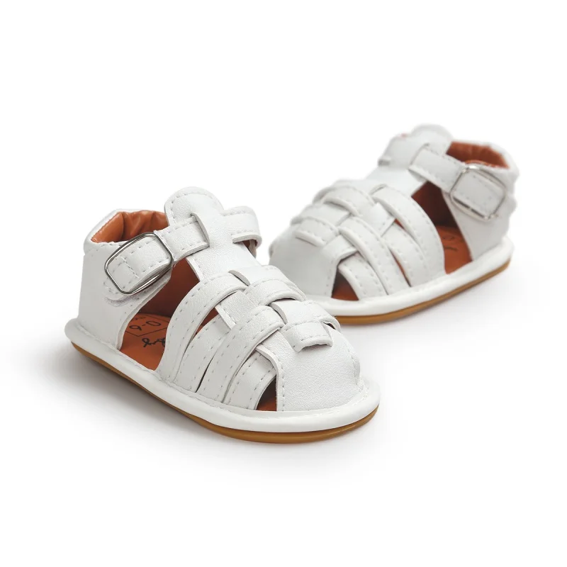 

Baby Boys Girls Shoes Summer Non-slip PU Leather Shoes Infant First Walkers 0-18M New