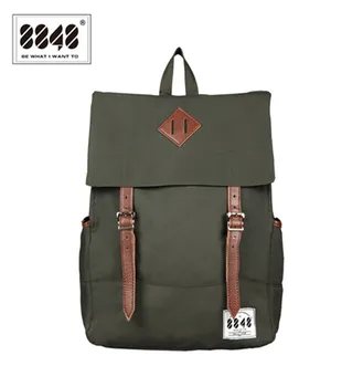 8848 Men Backpacks Amy Green Casual Bags 100% Polyester Free Shipping Knapsack Solid Simple Pattern Laptop School Bag D002-7 ask amy green wedding belles