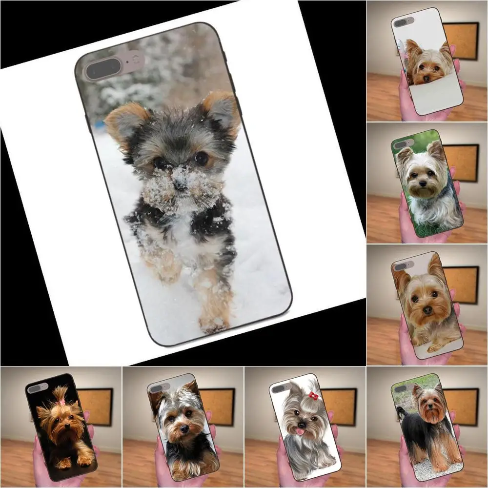 

For Xiaomi Redmi Note 2 3 4 4A 4X 5 5A 6 6A 7 Go Plus Pro S2 Y2 Soft Mobile Cases Covers Yorkshire Terrier Dog Puppy