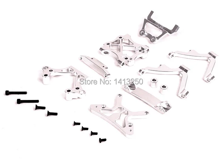 

CNC Alloy Front Head set TS-H85051 for baja 5B 1 set ,sliver and orange with free shipping