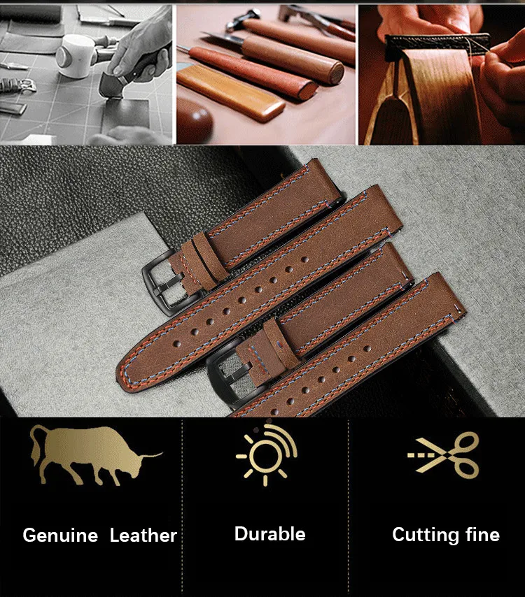 For huami amazfit 1 2 watchbands 22mm watch wrist strap for samsung gear huawei watch 2 pro (2)
