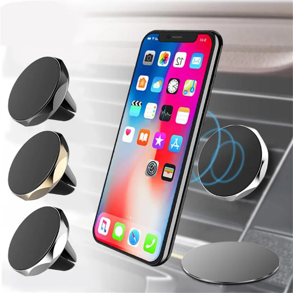 

Car Phone Holder 360 Degree Rotatable Magnetic Air Vent Mount Car Holder for Xiaomi Mi8 Mi6x Magnetism Mobile Phone Holder Stand