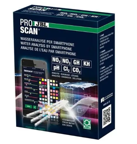 

Test kit JBL Proscan Test Water Analysis With Evaluation Via App Water Test Set aquarium water plant fish tank