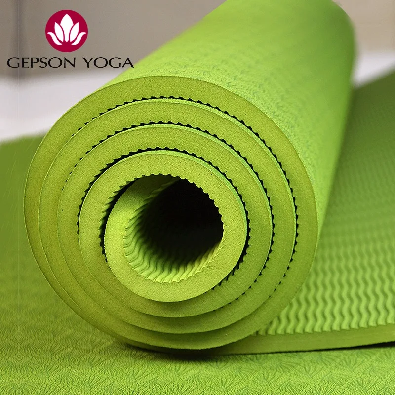 Jay Park yoga mat TPE tasteless 6mm thick yoga mat non slip fitness more pad special