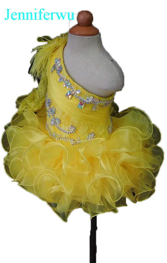 

baby girl and toddler girl stone beaded glitz dress for pageant 1T-6T E068-2
