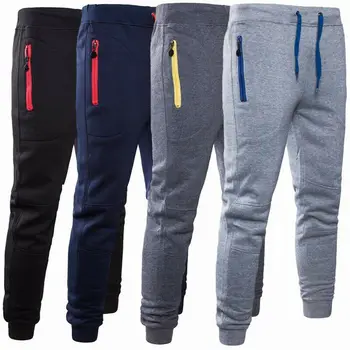 

New Arrival Men Fashion Slim Trousers Tracksuit Bottoms Skinny Sweat Pants Fashion Fitness Casual Long Pants Sweat Pants