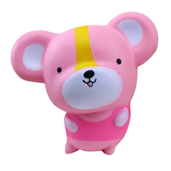 

Jumbo cute Cartoon Mouse Baby Doll Squishy Slow Rising Hamster Phone Straps Pendant Charm Scented Bread Cake Kid squeeze Toy