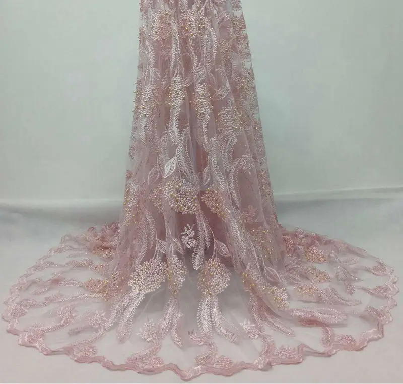 pink african lace