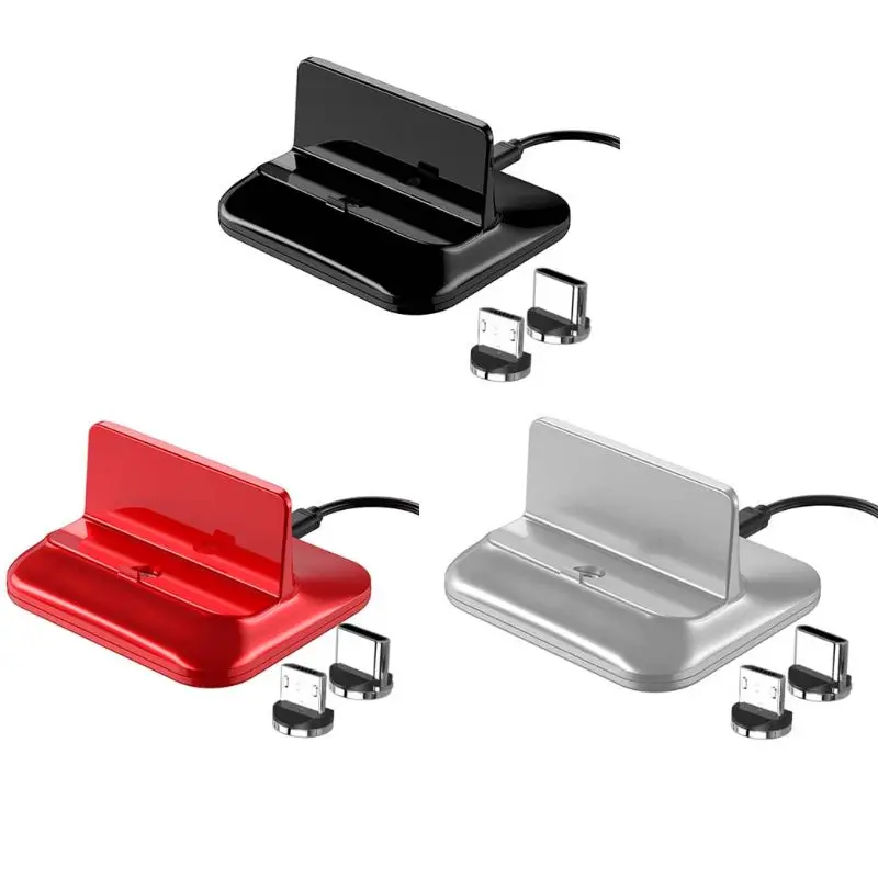 

Magnetic Micro USB Type C Charging Station Dock For Samsung Xiaomi Huawei HTC ZTE Android Smart Phone