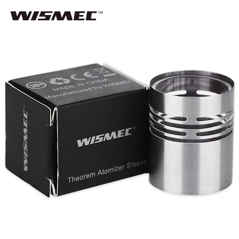 

100% Original WISMEC Theorem RTA Atomizer Tube Sleeve Replacement Steel Tube for Theorem RTA Vaporizer Tank